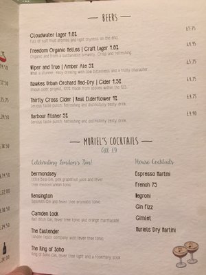 Menu photo 4 Muriel's Kitchen London, XGL Menu photo 4 Muriel's Kitchen London, XGL