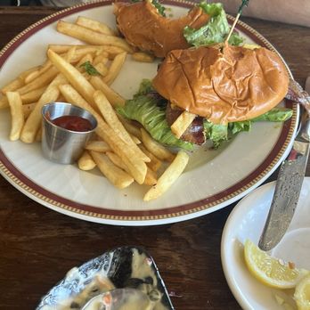Cork & Plough - Half eaten King's Burger - Wine Bars Near Me - King City, California
