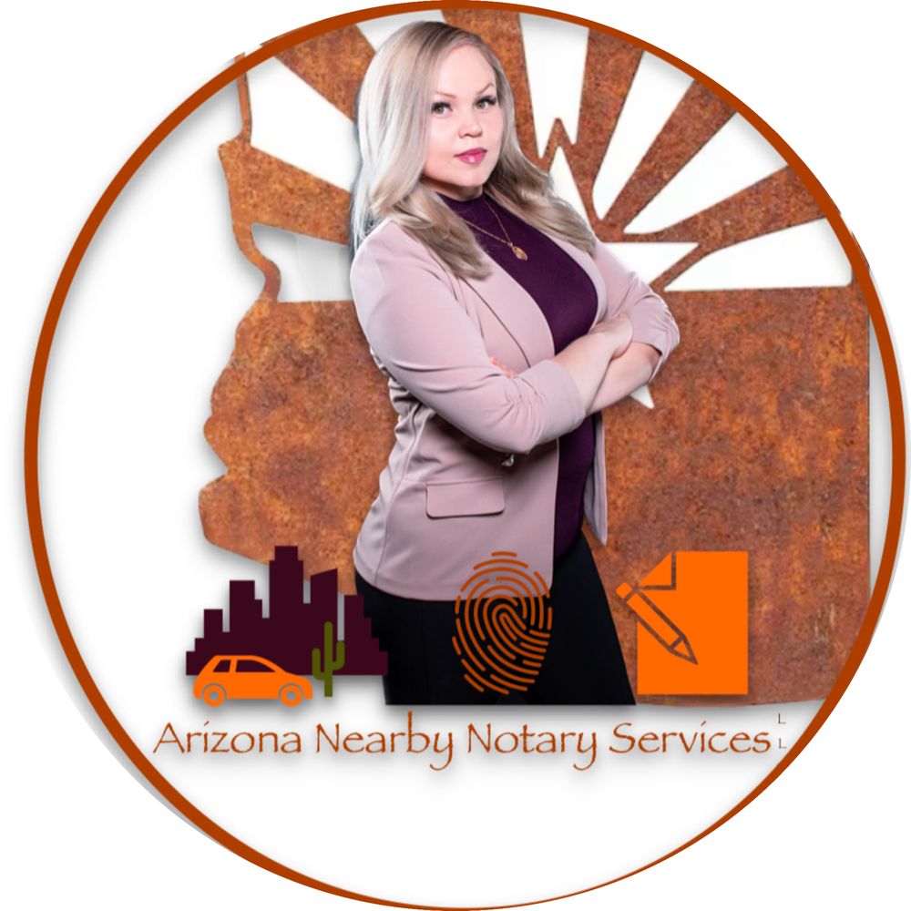 ARIZONA NEARBY NOTARY SERVICES Request a Quote Avondale, Arizona