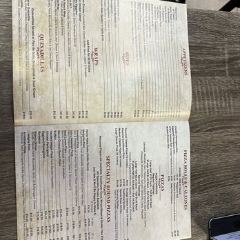 Vinnie's Pizza & Pasta - a menu on a table - Italian Near Me - White Plains, New York Vinnie's Pizza & Pasta - a menu on a table - Italian Near Me - White Plains, New York