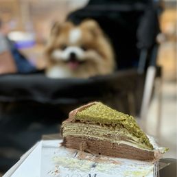 Chocolate Mille Crepe Cake