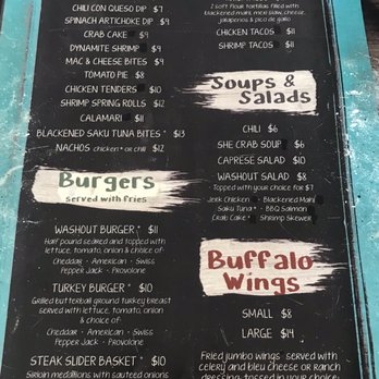 The Washout - The Washout Menu - American Near Me - Folly Beach, South Carolina The Washout - The Washout Menu - American Near Me - Folly Beach, South Carolina
