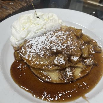 In House Cafe - Apple Cinnamon Pancakes - Cafes Near Me - Brighton, Massachusetts