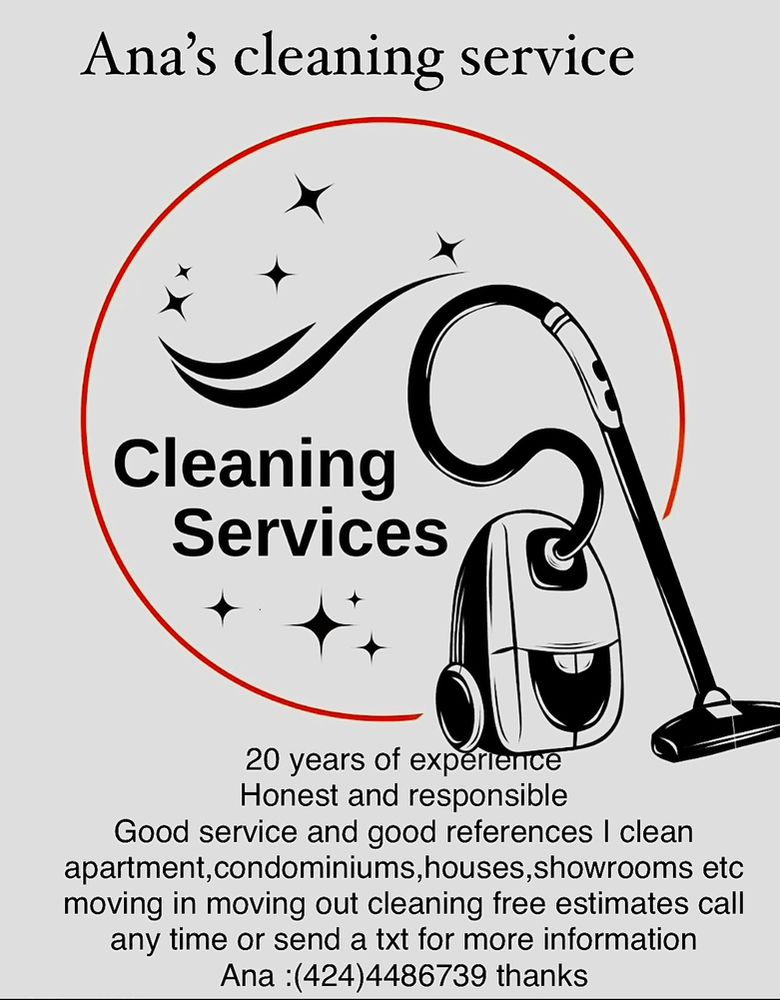 ANA’S HOUSEKEEPING SERVICE Updated May 2024 Request a Quote Los