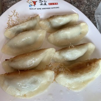 Dumpling King - Pork Shrimp & Chive Dumplings (fried) - Dim Sum Near Me - Austin, Texas