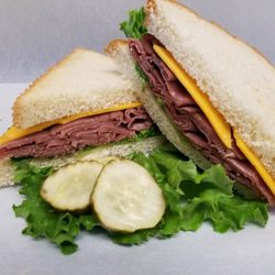Farmers Union Oil Company of Warroad - Roast beef sandwiches available.