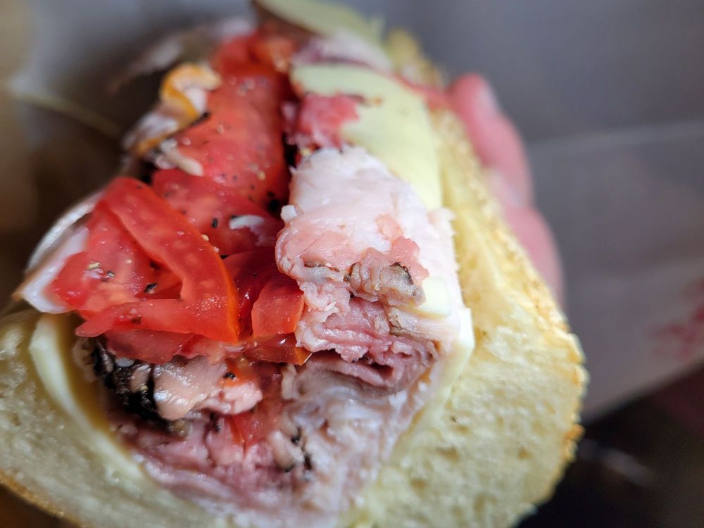 Food from Harry’s Hoagie Shoppe 