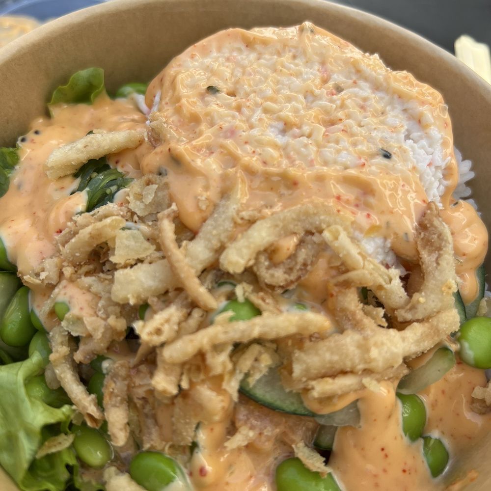 IJ Sushi Burrito - Spicy Salmon Pok Bowl - Poke Near Me - Lynnwood, Washington IJ Sushi Burrito - Spicy Salmon Pok Bowl - Poke Near Me - Lynnwood, Washington