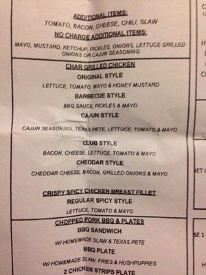 Menu photo 1 Cook Out Hendersonville, NC Menu photo 1 Cook Out Hendersonville, NC