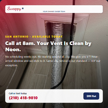 Sweeppy LLC - Chimney Sweeps Near Me - San Antonio, Texas Sweeppy LLC - Chimney Sweeps Near Me - San Antonio, Texas