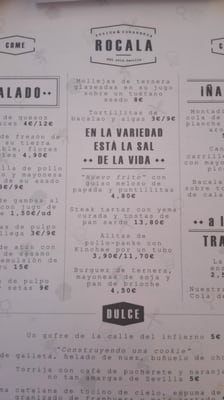 Menu photo 3 Rocala Seville, SE