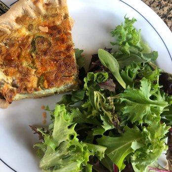 Cafe Mimosa - Quiche with sausage + jalapeño! - Breakfast & Brunch Near Me - San Clemente, California