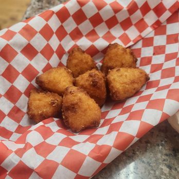Herfy's Burger & BBQ - Fried mac and cheese bites - Burgers Near Me - Snoqualmie, Washington Herfy's Burger & BBQ - Fried mac and cheese bites - Burgers Near Me - Snoqualmie, Washington