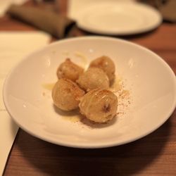 the Woodall - Crab beignets