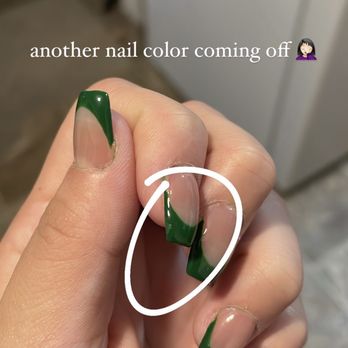 I NAILS & SPA - Nail color coming off. - Nail Salons Near Me - Olympia, Washington
