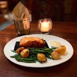 Cedar Plank-Roasted Salmon