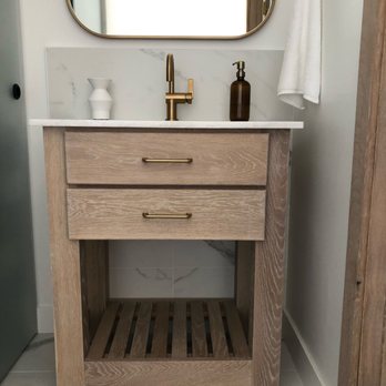 Unlimited Tile & Stone, Inc. - Guest bathroom vanity - Building Supplies Near Me - Vista, California Unlimited Tile & Stone, Inc. - Guest bathroom vanity - Building Supplies Near Me - Vista, California