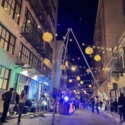 SkyBridge on Stevenson - Music festival and lights - November 2021