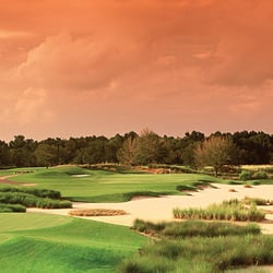 Golf at Reunion - Dusk