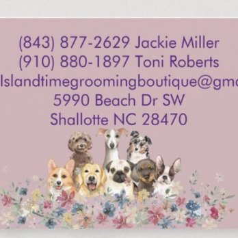Island Time Grooming Boutique - Pet Groomers Near Me - Shallotte, North Carolina Island Time Grooming Boutique - Pet Groomers Near Me - Shallotte, North Carolina