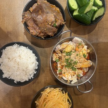 Northern Cafe - Steamed Rice A9. Cold Sliced Chicken in Spicy Chili Oil A7. Cold Sliced Beef A3. Cold Cucumber in Sesame Oil - Noodles Near Me - Los Angeles, California Northern Cafe - Steamed Rice A9. Cold Sliced Chicken in Spicy Chili Oil A7. Cold Sliced Beef A3. Cold Cucumber in Sesame Oil - Noodles Near Me - Los Angeles, California