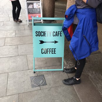 Society Cafe - Hipster sign - Cafes Near Me - Bath, ABE