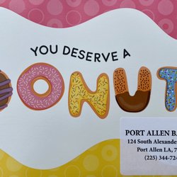 Port Allen Bakery - I do, I do deserve a donut!