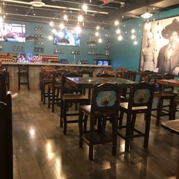Front seating and bar area
