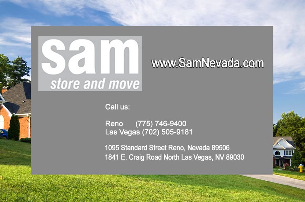 SAM STORE AND MOVE - Updated July 2025 - 1095 Standard St, Reno, Nevada ...