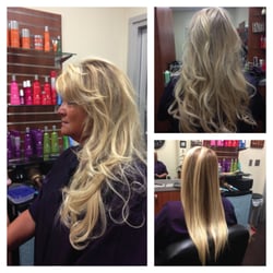 Cascade Salon - Greatlengths were used here to add volume with just a little extra length.