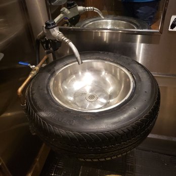 Ford's Garage Wesley Chapel - Interesting sinks - Burgers Near Me - Lutz, Florida