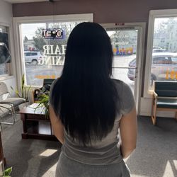 I really do recommend to come at Pretty Hair , the lady she is really lovely and very friendly she gives nice haircuts for a good price .