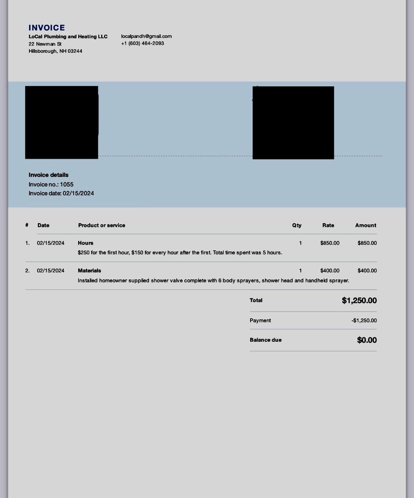 Slide of LoCal Plumbing And Heating