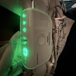 The device that shined in my face all night.