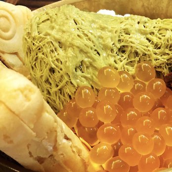 Coffee Factory - Mongo pops are similar to the salmon roes only though it's the mango juice. - Desserts Near Me - Flushing, New York