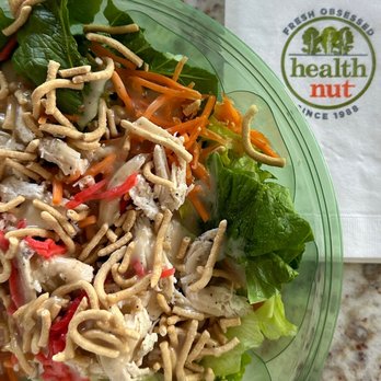 Health Nut - Chinese Chicken Salad - Salad Near Me - Manhattan Beach, California Health Nut - Chinese Chicken Salad - Salad Near Me - Manhattan Beach, California