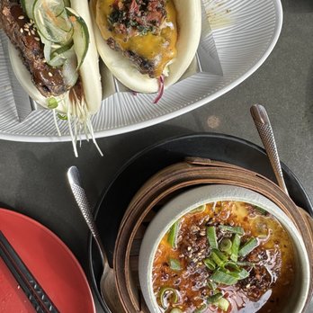 Duckine - Duck Bao, Wagu Bao, and egg custard. - Chinese Near Me - Lahaina, Hawaii