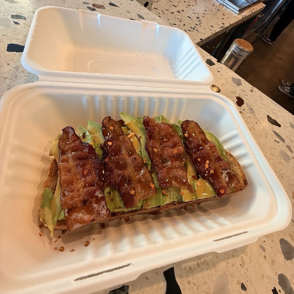 Blk Dot Coffee - Hot honey avocado toast - Breakfast & Brunch Near Me - Cypress, California Blk Dot Coffee - Hot honey avocado toast - Breakfast & Brunch Near Me - Cypress, California
