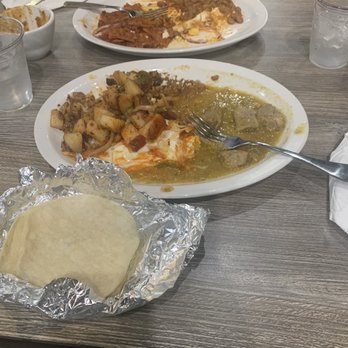 My Mimosas - Chile verde and eggs. Chilaquiles. - Breakfast & Brunch Near Me - Modesto, California My Mimosas - Chile verde and eggs. Chilaquiles. - Breakfast & Brunch Near Me - Modesto, California