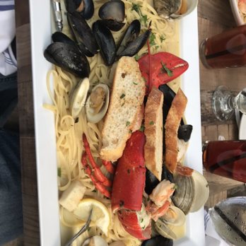 B2 Bistro + Bar - Seafood Medley Plate - Mediterranean Near Me - North Brunswick, New Jersey B2 Bistro + Bar - Seafood Medley Plate - Mediterranean Near Me - North Brunswick, New Jersey