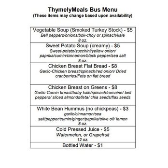 Thymely Meals - Food Trucks Near Me - Panther Branch, North Carolina Thymely Meals - Food Trucks Near Me - Panther Branch, North Carolina