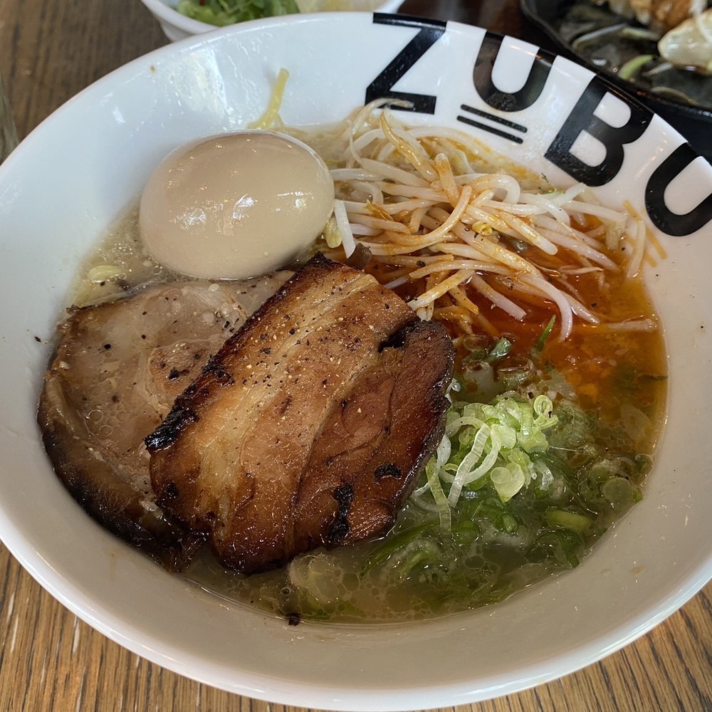 ZUBU - Tonkotsu Shiro ($14.50 plus $2 for seasoned egg) - Ramen Near Me - Burnaby, British Columbia ZUBU - Tonkotsu Shiro ($14.50 plus $2 for seasoned egg) - Ramen Near Me - Burnaby, British Columbia
