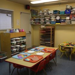 Morgan Hill Parent Child Nursery School Inc - Art and Crafts Room.