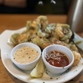 Olive Garden Italian Restaurant - Shrimp Fritto Misto with Parmesan cheese - Italian Near Me - Merced, California Olive Garden Italian Restaurant - Shrimp Fritto Misto with Parmesan cheese - Italian Near Me - Merced, California