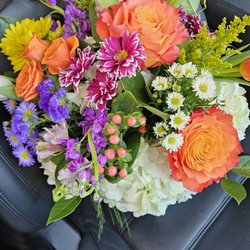 Rainbow's End Floral - Beautiful spring arrangement created by Rainbow's End team (referenced in Donna Bailey 3.14.26 review)