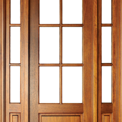 Complete Home Hardware - Alexandria 6LT Wood Entry Door With Sidelights- Showroom Franklin TN