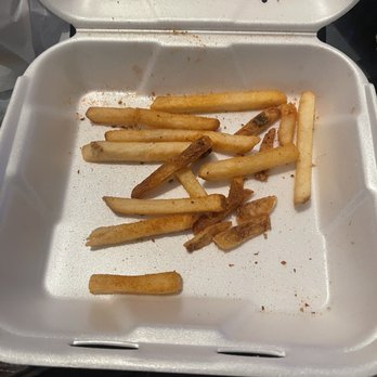 Cook Out - Cajun fries with a tray. - Fast Food Near Me - Cornelius, North Carolina
