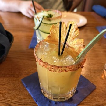 The Kitchen at the Mission - Pineapple and cucumber margarita. - Breakfast & Brunch Near Me - Santa Nella, California