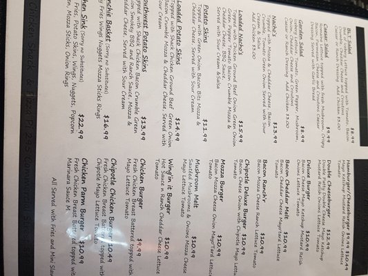 Menu photo 4 Chicken Shack Cape Breton, NS