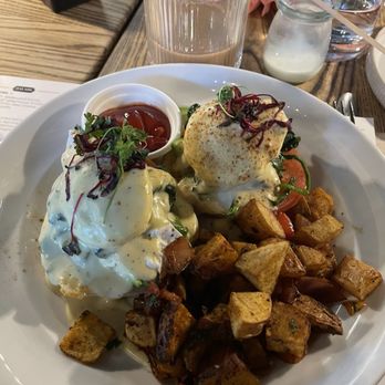 The Hideout Kitchen - Benedict - New American Near Me - Lafayette, California The Hideout Kitchen - Benedict - New American Near Me - Lafayette, California
